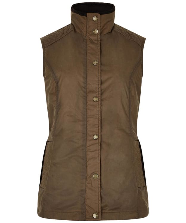 Women’s Dubarry Pakenham Wax Cotton Gilet - Ginger