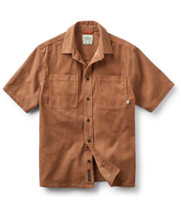 Men's Passenger Clothing Backcountry Short Sleeve Shirt - Toffee