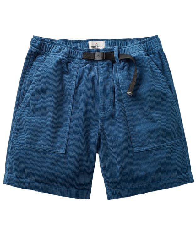 Men's Passenger Clothing Shack Cord Shorts - Dark Denim