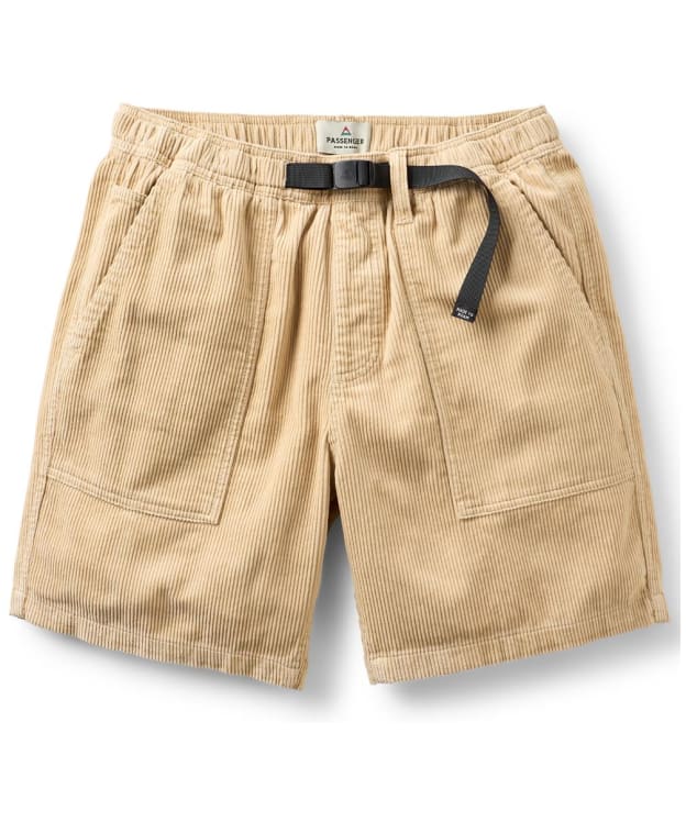 Men's Passenger Clothing Shack Cord Shorts - Stone