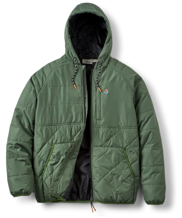 Men’s Passenger Clothing Dylan Recycled Insulated Full Zip Jacket - Wild Green