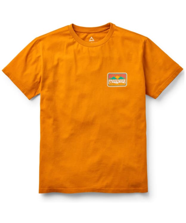 Women's Passenger Clothing Golden Hour Recycled Cotton Oversized T-Shirt - Sunrise Orange