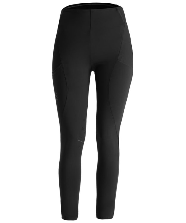 Women's Aztec Diamond Core Leggings - Knee Grip - Black