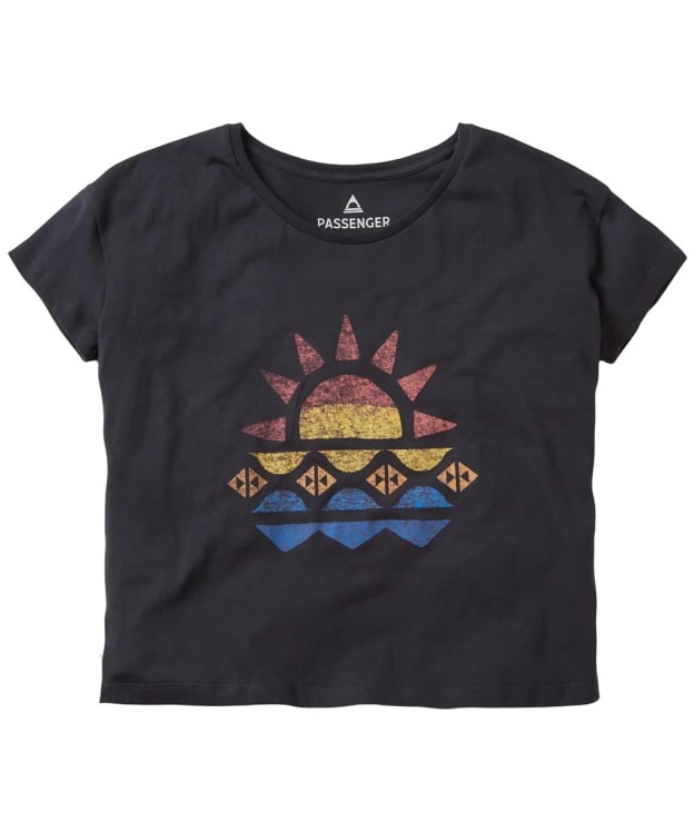 Women’s Passenger Clothing Sunray Recycled Cotton T-Shirt - Black