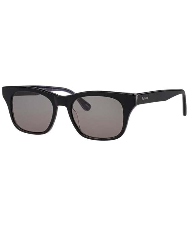 Barbour BA8100 Wayfarer Sunglasses - Black / Green