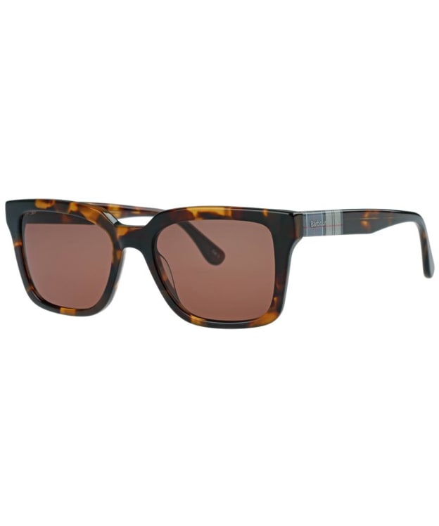Barbour BA8101 Square Acetate Sunglasses - Tortoise / Brown