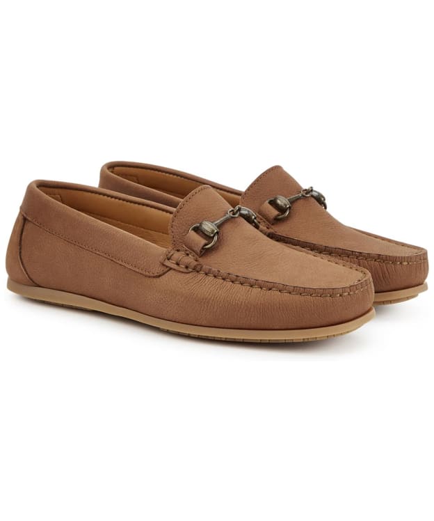 Women's Dubarry Tasmania Slip-on Nubuck Loafer - Caramel