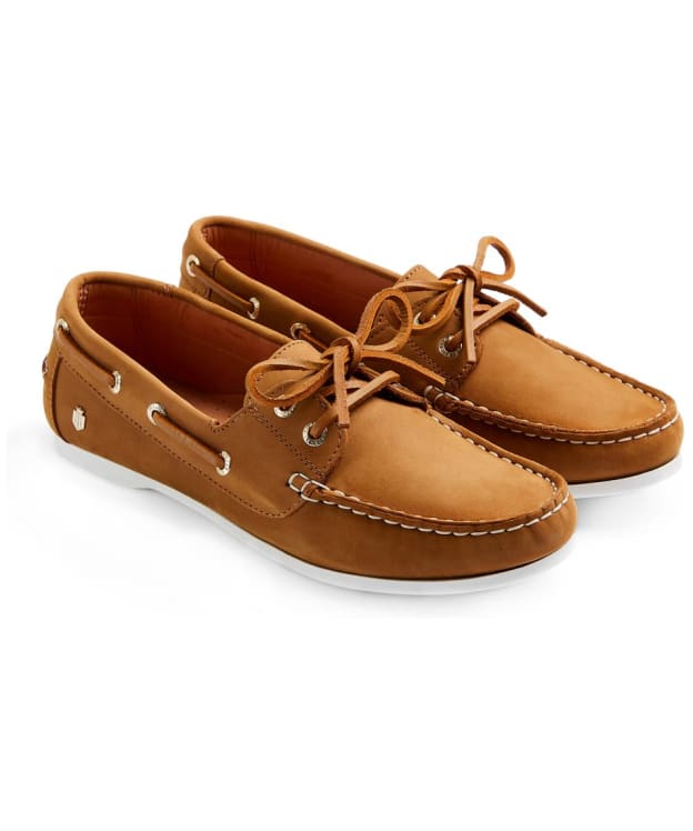 Women’s Fairfax & Favor Salcombe Deck Shoes - Tan