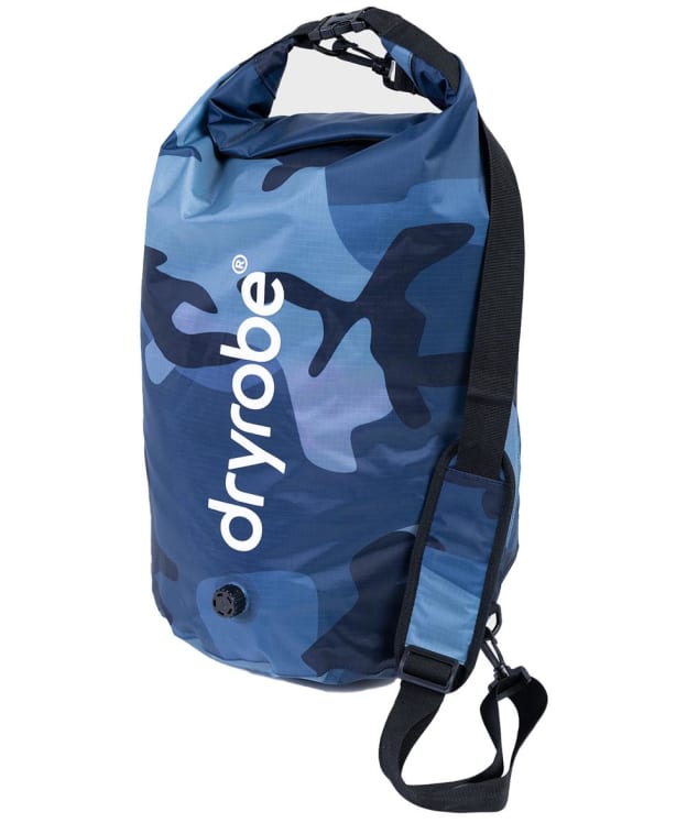 Dryrobe Compression Travel Bag V3 - 33L - Blue Camo / Blue