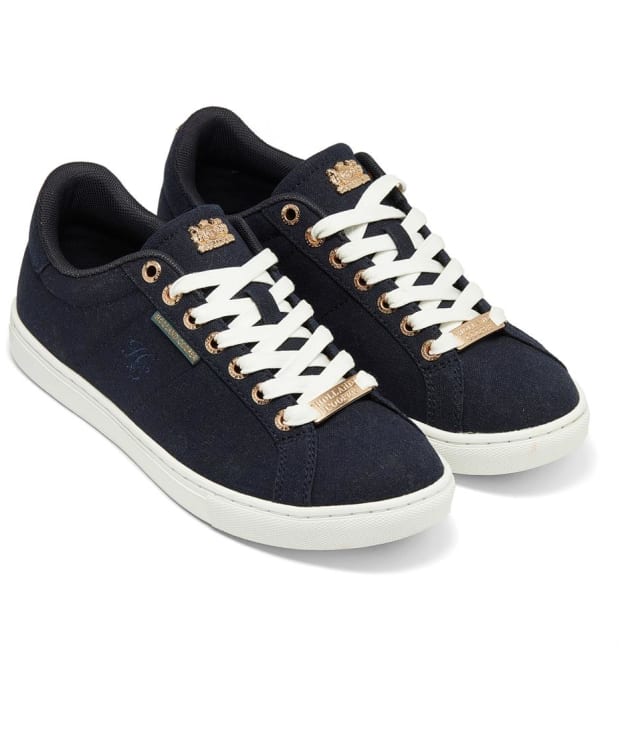 Women's Holland Cooper Chelsea Court Trainers - Ink Navy