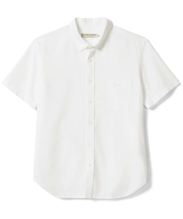 Men's R.M. Williams Regular Short Sleeve Shirt - White