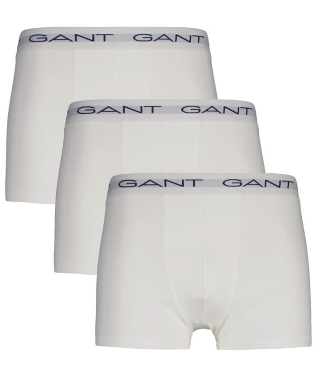 Men's GANT Trunks - 3-Pack - White