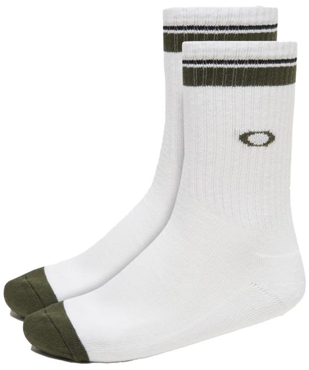 Men's Oakley Essential Socks - 3 Pack - White
