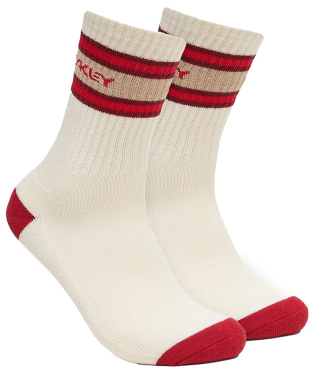 Men's Oakley Icon B1B Sports Socks 2.0 - Arctic White