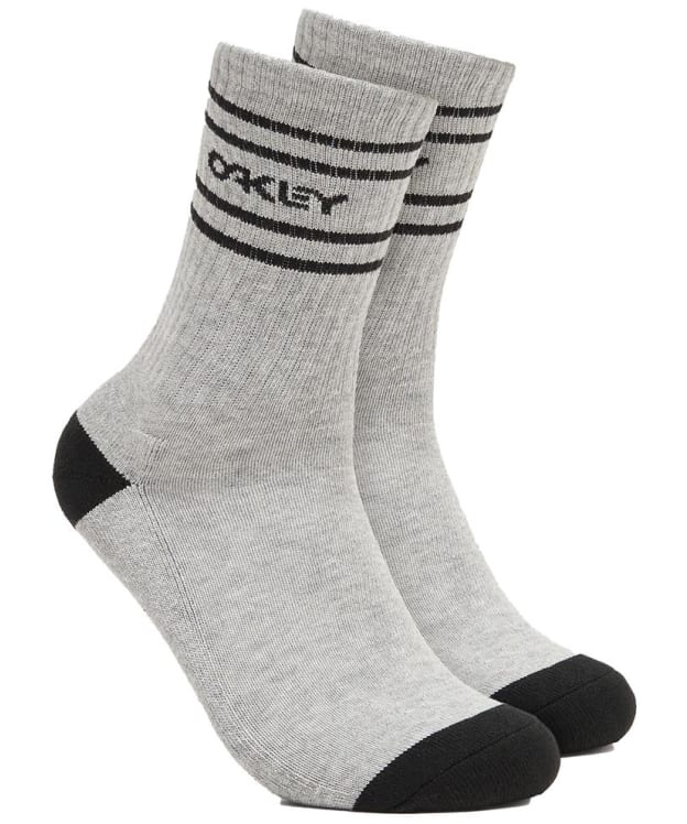 Men's Oakley Icon B1B Sports Socks 2.0 - New Granite / Black