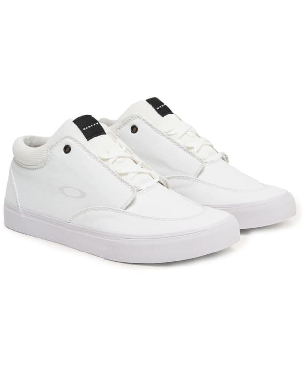 Men's Oakley Banks Low Canvas Trainer - White