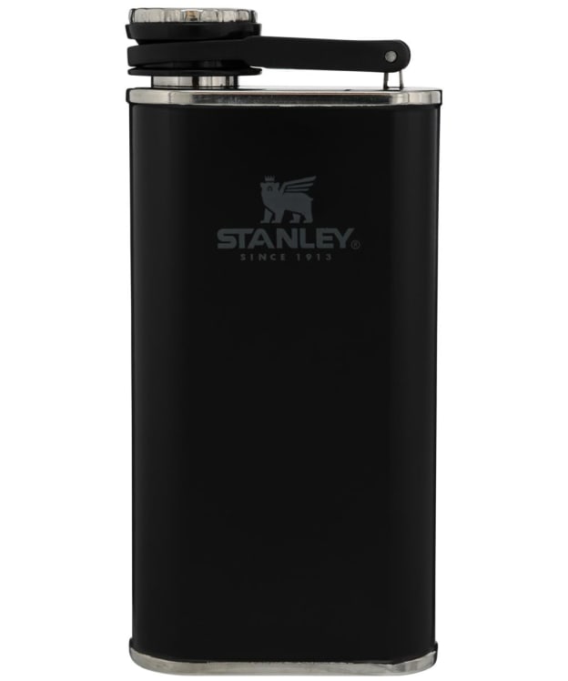 Stanley Easy-Fill Wide Mouth Stainless Steel Hip Flask 0.23L - Matte Black Pebble