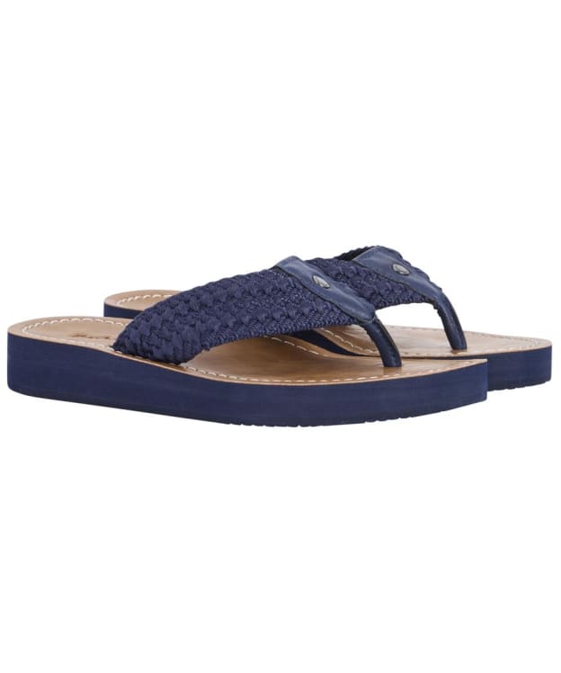 Women's Barbour Kelburn Beach Sandal - Navy