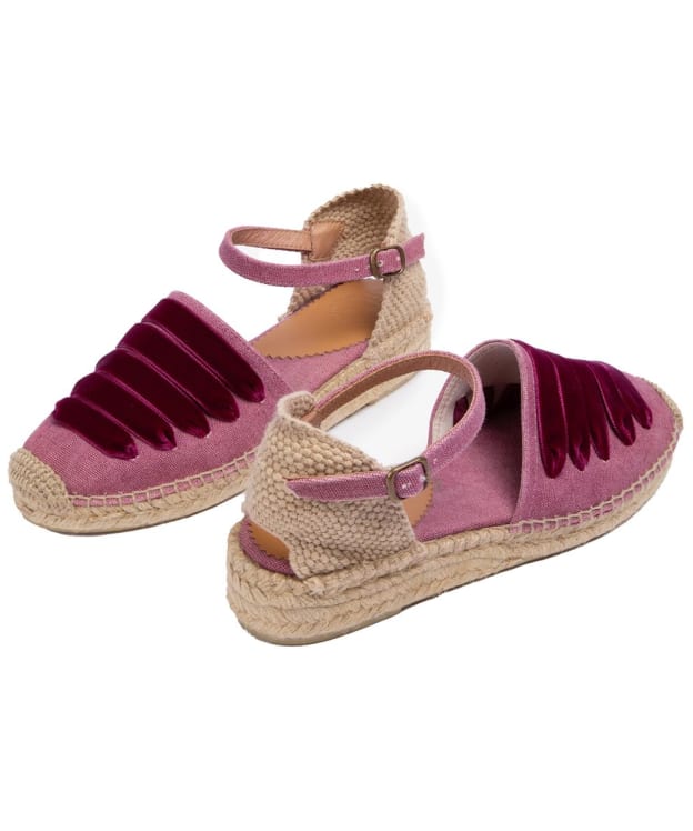 Women's Penelope Chilvers Mary Jane Dali Low Espadrilles - Grape