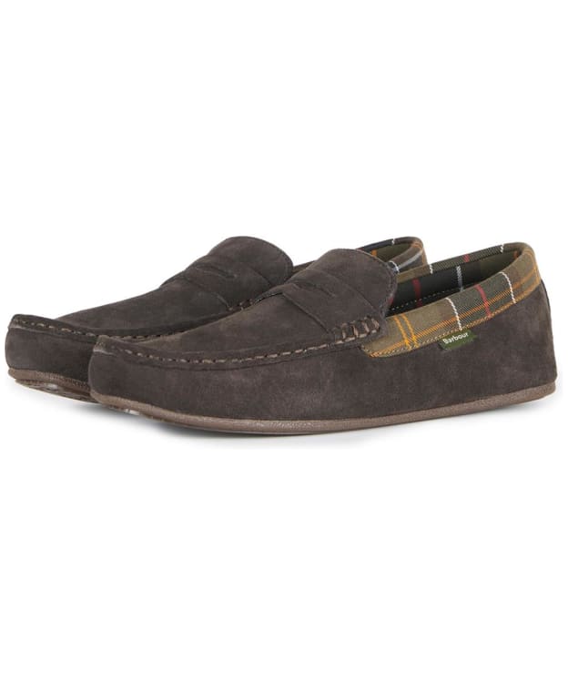 Men’s Barbour Porterfield Slippers - Brown