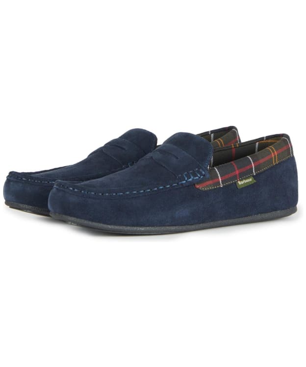 Men’s Barbour Porterfield Slippers - Navy