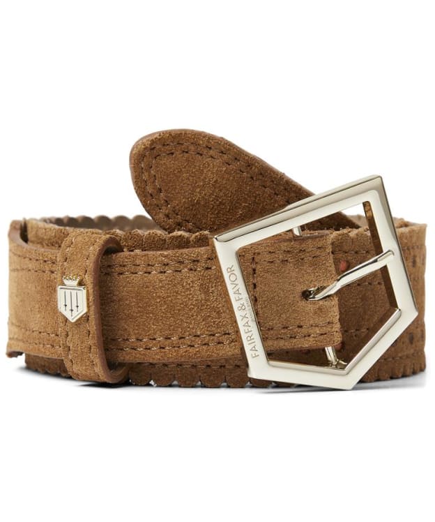Women’s Fairfax & Favor The Regina Suede Belt - Tan