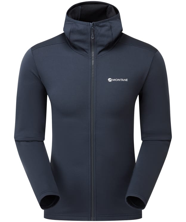 Men's Montane Protium Hooded Fleece Jacket - Eclipse Blue