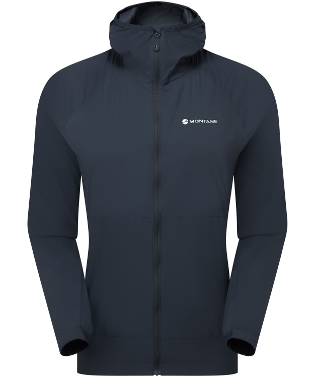 Women's Montane Featherlite Hooded Windproof Jacket - Eclipse Blue