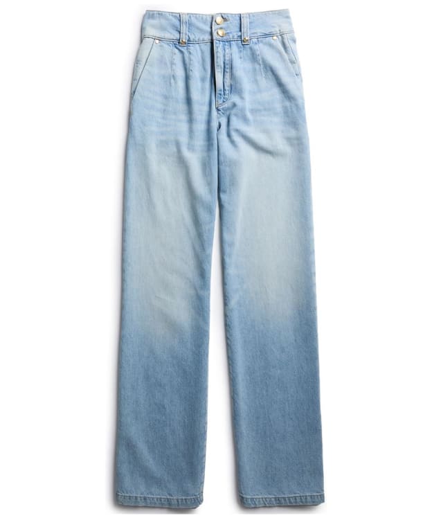 Women’s Holland Cooper Tailored Wide Leg Jeans - Vintage Indigo