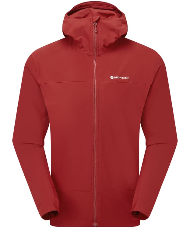 Men's Montane Tenacity Hooded Softshell Jacket - Dark Maple