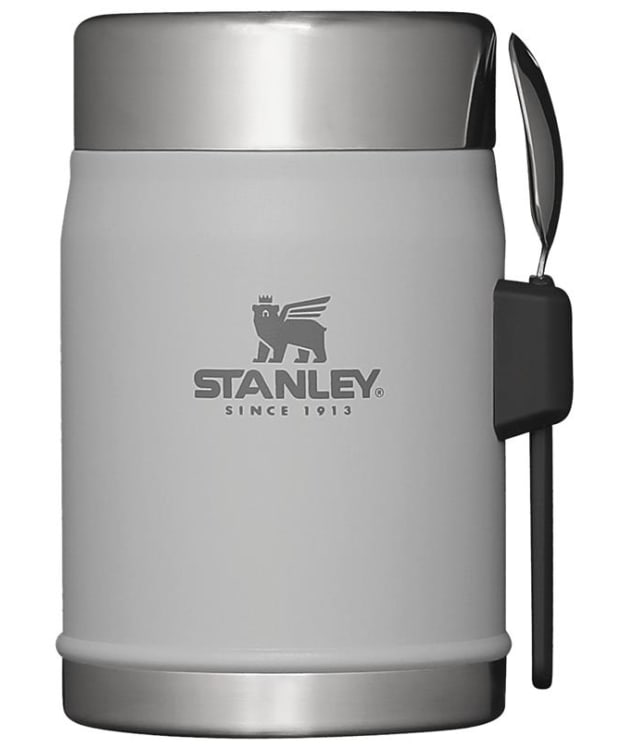 Stanley Legendary Stainless Steel Insulated Food Jar and Spork 0.4L - Ash 2.0