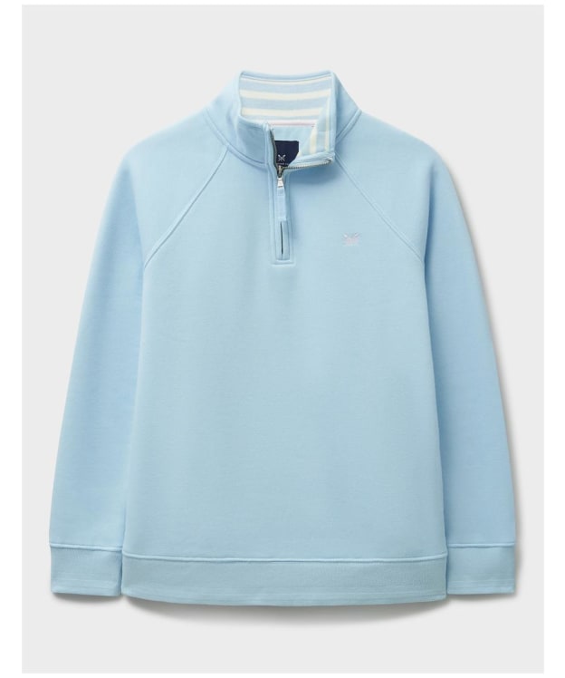Women's Crew Clothing Half Zip Sweater - Blue