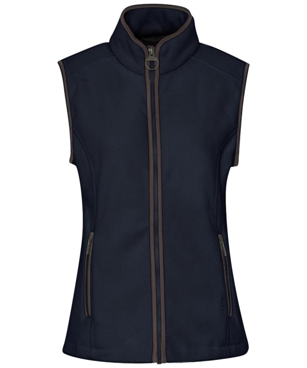 Women's Barbour Country Colton Fleece Gilet - Navy