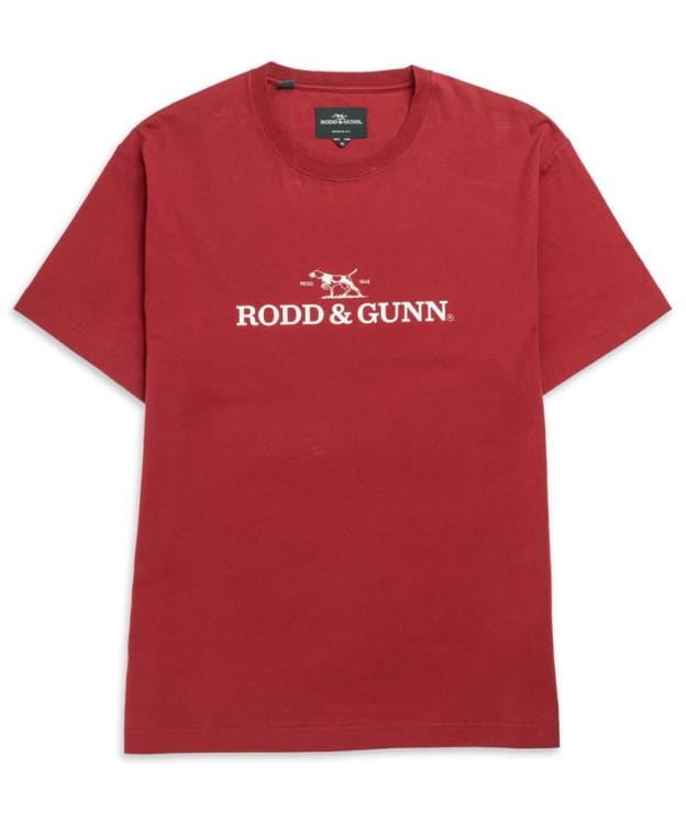 Men's Rodd & Gunn Logo T-shirt - Burnt Red