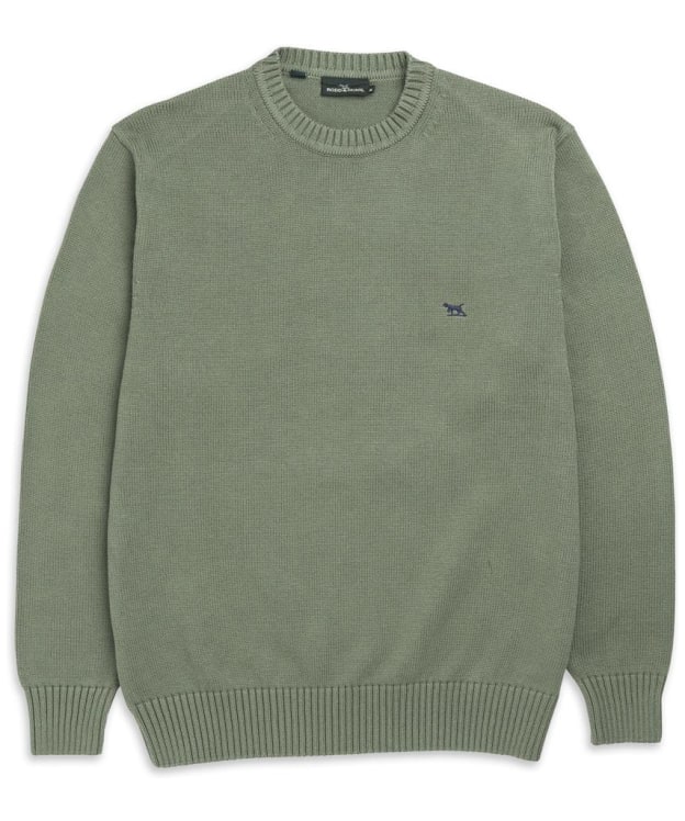 Men's Rodd & Gunn Crew Neck Knit Jumper - Olive