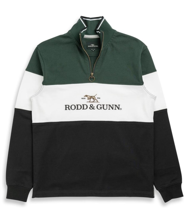 Men's Rodd & Gunn Foresters Peak 1/4 Zip Sweater - Forest