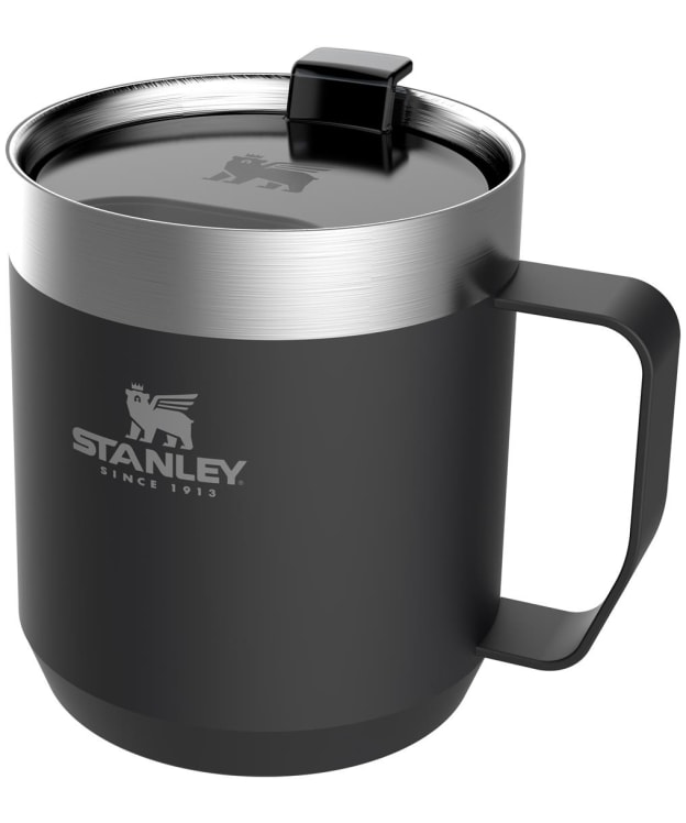 Stanley Legendary Camp Insulated Stainless Steel Mug with Lid 0.35L - Matte Black Pebble