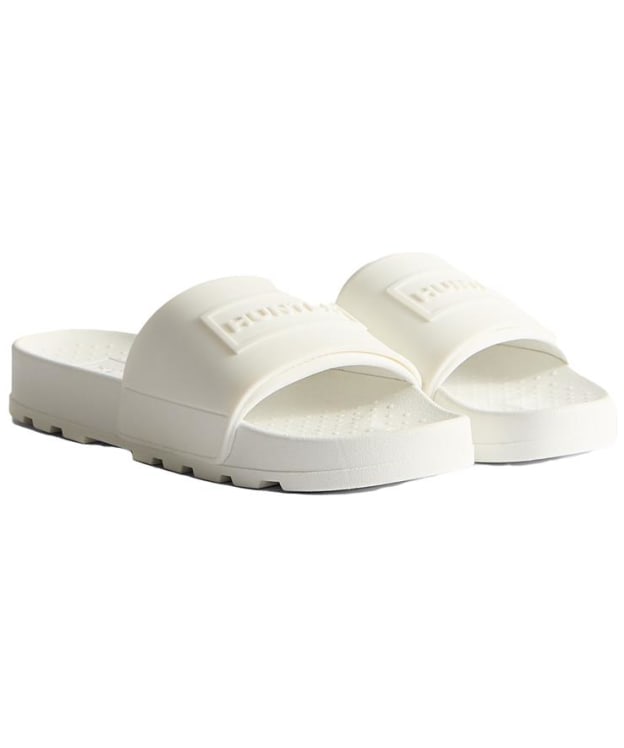 Hunter Core Embossed Silicone Slider - Hunter White
