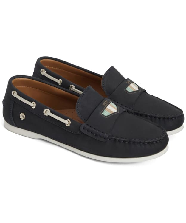 Women's Fairfax & Favor Boston Deck Shoe - Navy