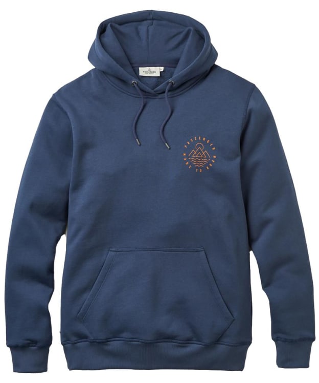 Men’s Passenger Clothing Escapism Recycled Cotton Hoodie - Rich Navy