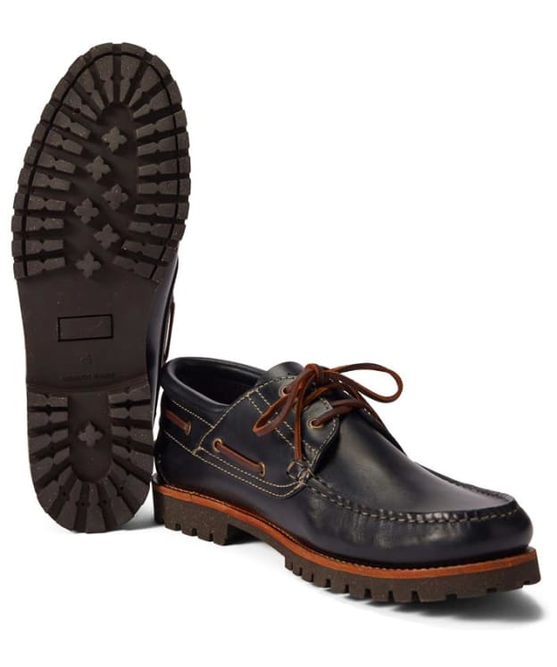 Men's R.M. Williams Dockyard Moccasin Boat Shoe - Navy