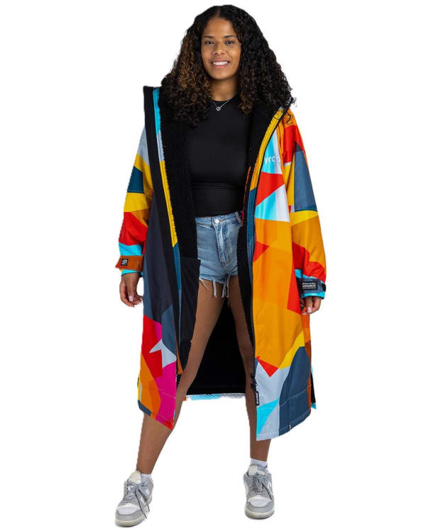 Dryrobe Advance Long Sleeve Changing Robe - Abstract