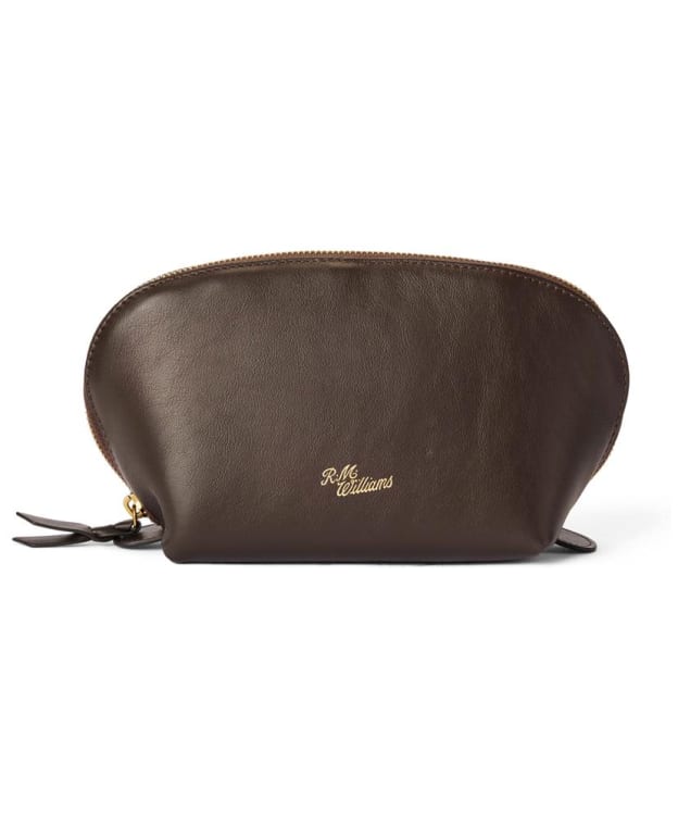 Women's R.M. Williams Lucinda Cosmetic Case - Dark Chocolate