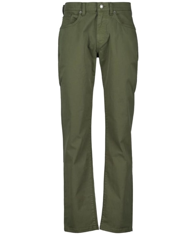 Men's GANT Slim Fit Mid Rise Desert Jeans - Moss Green