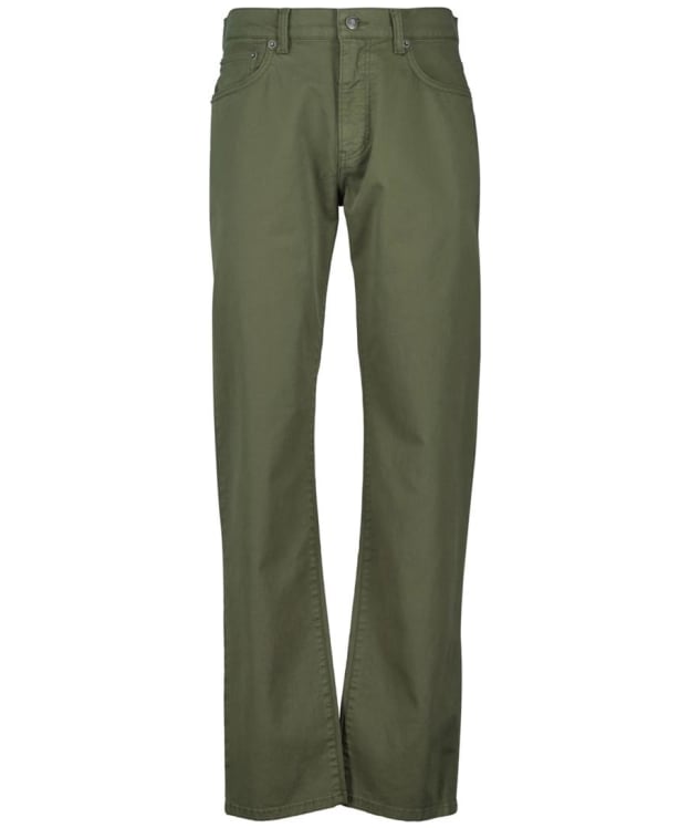 Men's GANT Regular Fit Mid Rise Desert Jeans - Moss Green