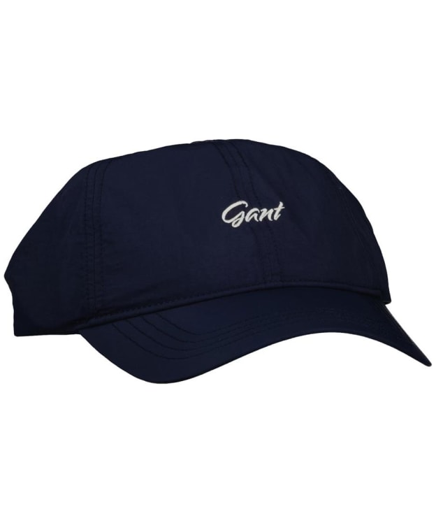Men's GANT Small Graphic Crinkled Cap - Evening Blue