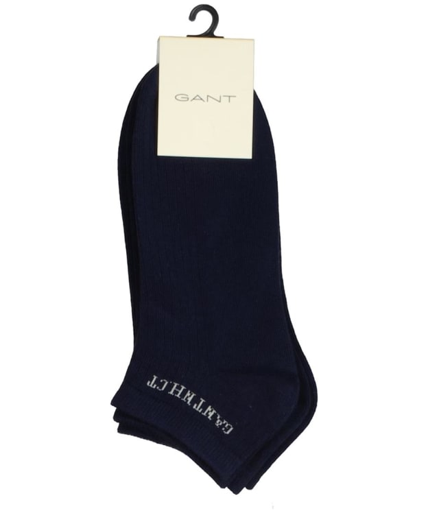 Men's GANT Ankle Socks - 2 Pack - Classic Blue