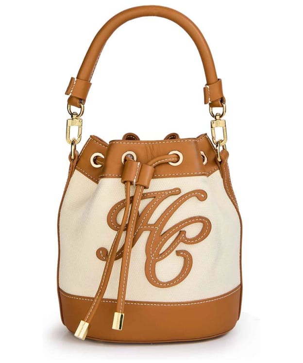 Women's Holland Cooper Amalfi Bucket Bag - Tan Canvas