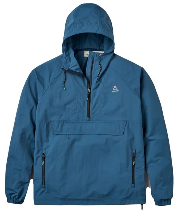 Men's Passenger Clothing Seek Out Water Resistant Jacket - Dark Denim