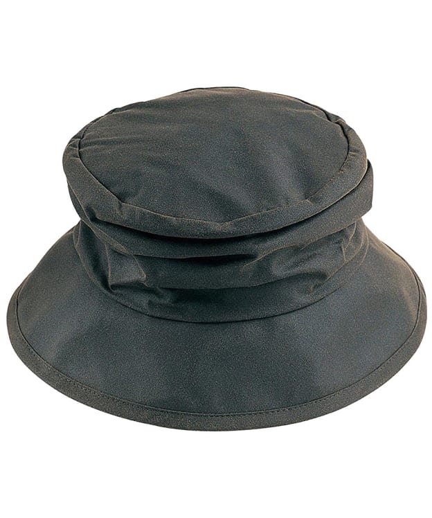 Women's Barbour Waxed Sports Hat - Olive